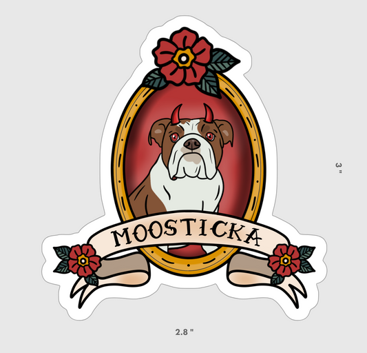 Moosticka Sticker